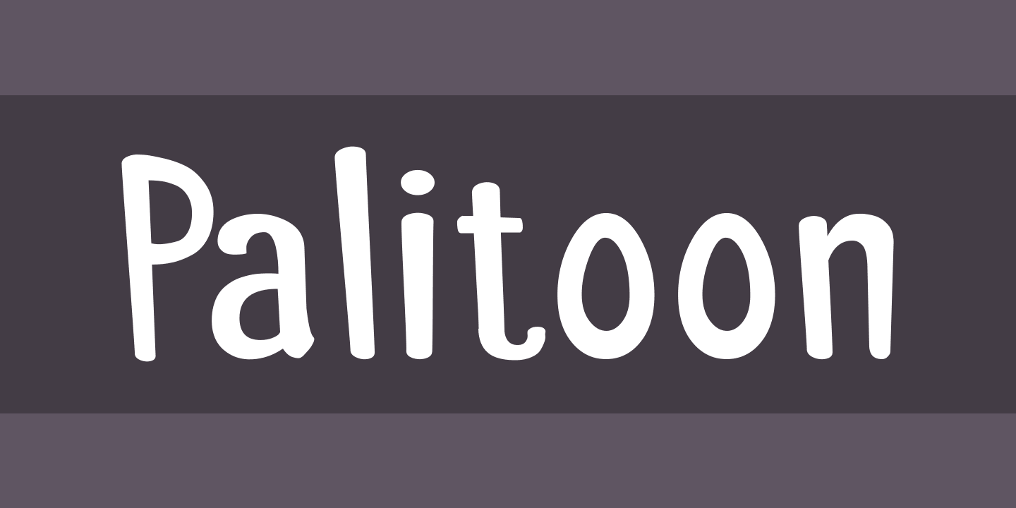 Palitoon Font